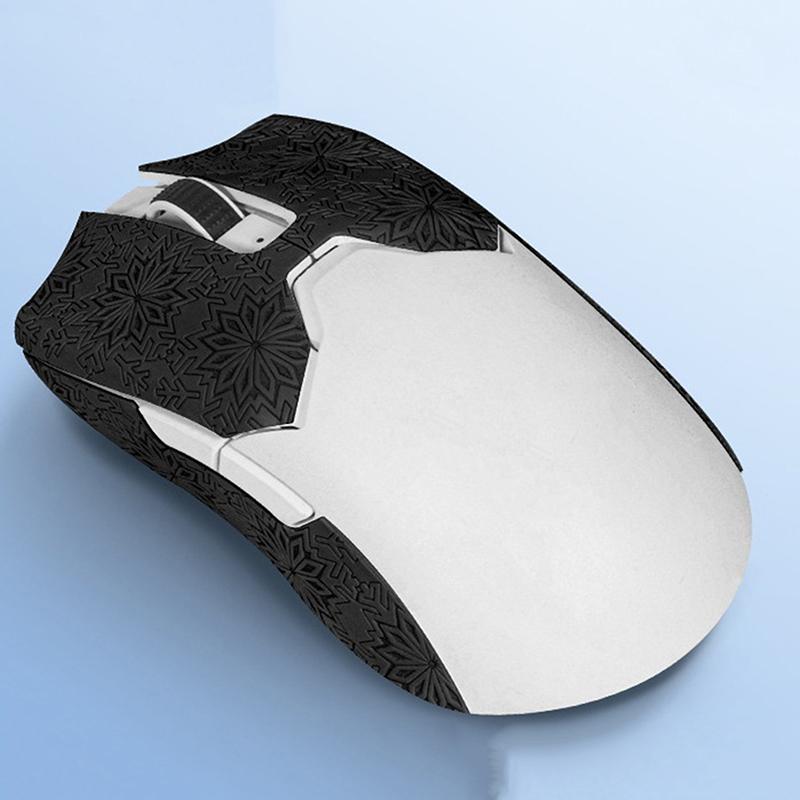 1Set Ultraglide Mouse Anti Slip Sticker For Viper V3 Pro Non-Slip Anti Sweat Tape Ultrathin Snowflake Texture Anti Sweat Patch