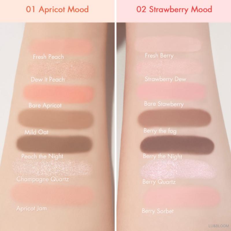 rom&nd Bare Layer Palette 14g (+Free gift)