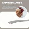 1pc 1m/39.37in Self-Adhesive Floor Transition Strip, Flexible Wood Grain Design Edging for Carpet, Laminate&Floors, Threshold