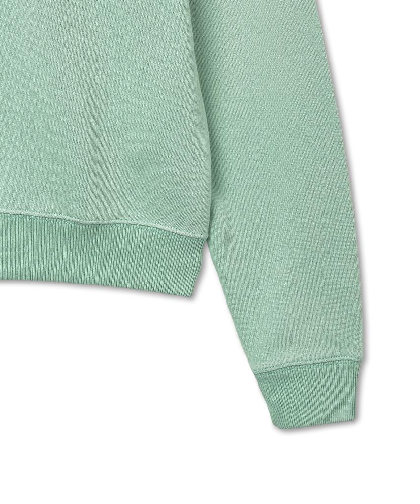POLO RALPH LAUREN W Fleece Crewneck Pullover - Green