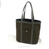 Pristine J&M Davidson Tote Bag N/S Tote khaki leather mens 1822N Used