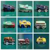 Pixar Cars Mini Lightning McQueen Fillmore Flo Ramone Red Fire Engine Mater Luigi 1:64 Alloy Diecast Car Boy Toy