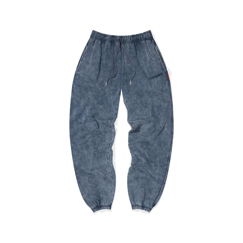 PSSHOPPER Stonewashed High-Density Jogger Pants [Navy]