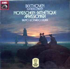 

LP Record LUDWIG VAN BEETHOVEN BRUNO LEONAR Mondschein Pathtique Appassion 03714018 EMI Germany Classical Used