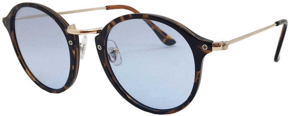 

Trick Face Trick Glasses near and blue light blocking Sabae manufacturer light color sunglasses Brown light blue lenses [Face glasses] UV, infrared,