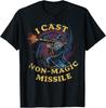 Ich Wirke Kein Magischer Geschoss Lustiges Zauberer Parodie Meme T-Shirt