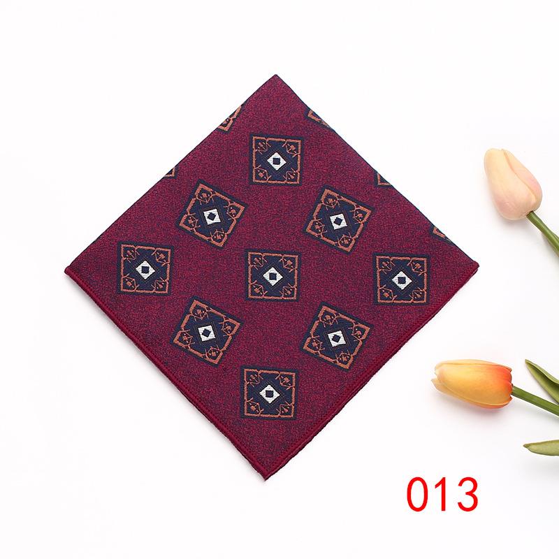 Rael Herrenkleid Businessanzug Einstecktuch Muster Brusttuch Taschentuch Bankett Kleines quadratisches Tuch Anzug Accessoires