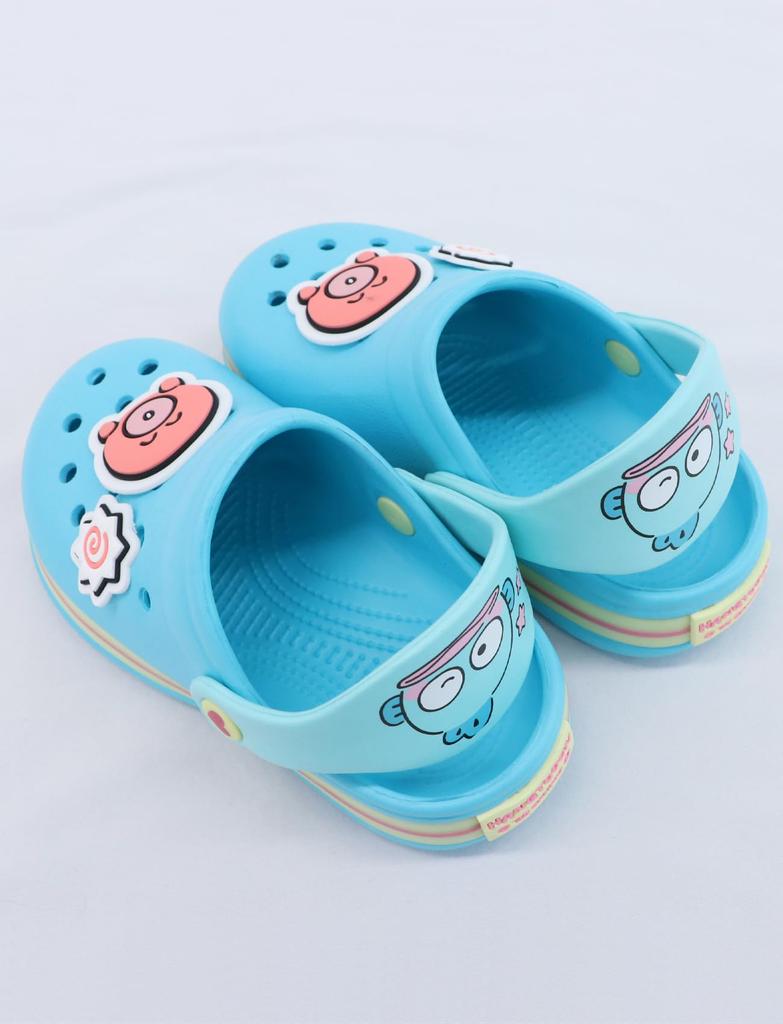 Kaitak Family Sanrio Characters Hello and Cinnamoroll Summer Sizes and 20cm Kuromi, Kitty, Hangyodon, Kids' Sandals, 16cm, 18cm, (Saxophone