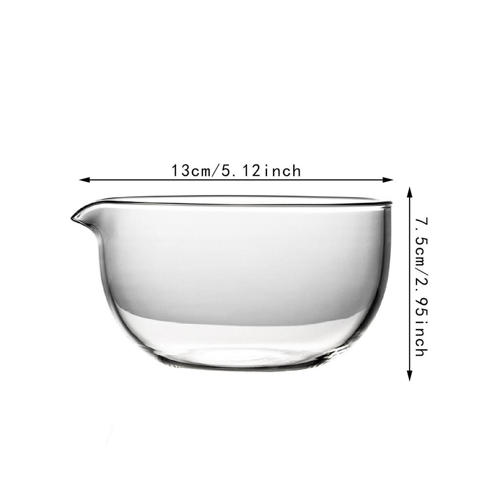 Szklana miseczka do matchy Chawan Przezroczysta Ręcznie robiona Unikalna Miseczka do ceremonii herbaty Zielona Filiżanka do zielonej herbaty Kubek do zimnego naparu Zimnej Gorącej Wody Kuchnia