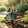 Outdoor Bird Garden Stake Acrylic Yard Piece for Balcony Use and Flower Rows, Flat Home Garden Yard Piece Display