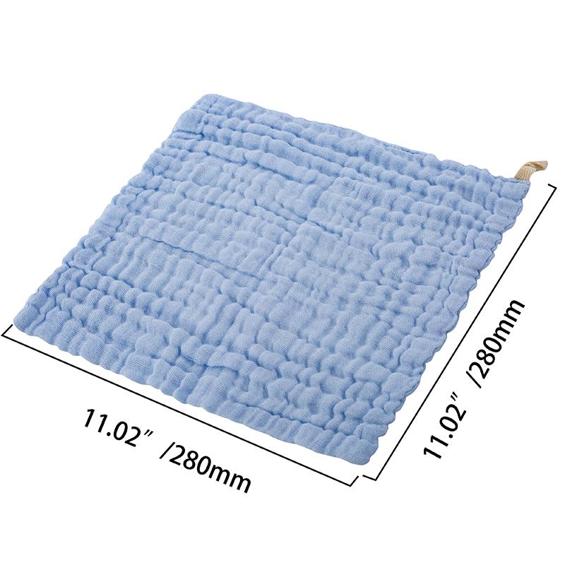 5/6 Stück/Los Babyhandtücher 6 Lagen Baumwolle Weich Baby Taschentuch 28*28cm Säugling Gesichtstuch Spucktücher Sachen für Neugeborene