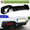 Rear Bumper Diffuser for BMW 1 Series F20 F21 M Sport 125i  LCI 2015-2019 Gloss Black Rear Lip Spoiler Lip Single & Dual Exhaust FY3