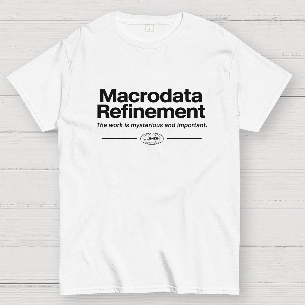 Macrodata Refinement Cotton Summer Casual Cool Loose T-Shirt