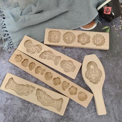 Patterned Cookie Cutter Food Grade BPA Free Smooth Edge Chocolate Pumpkin Pie Embossing Mold Kitchen Accessories