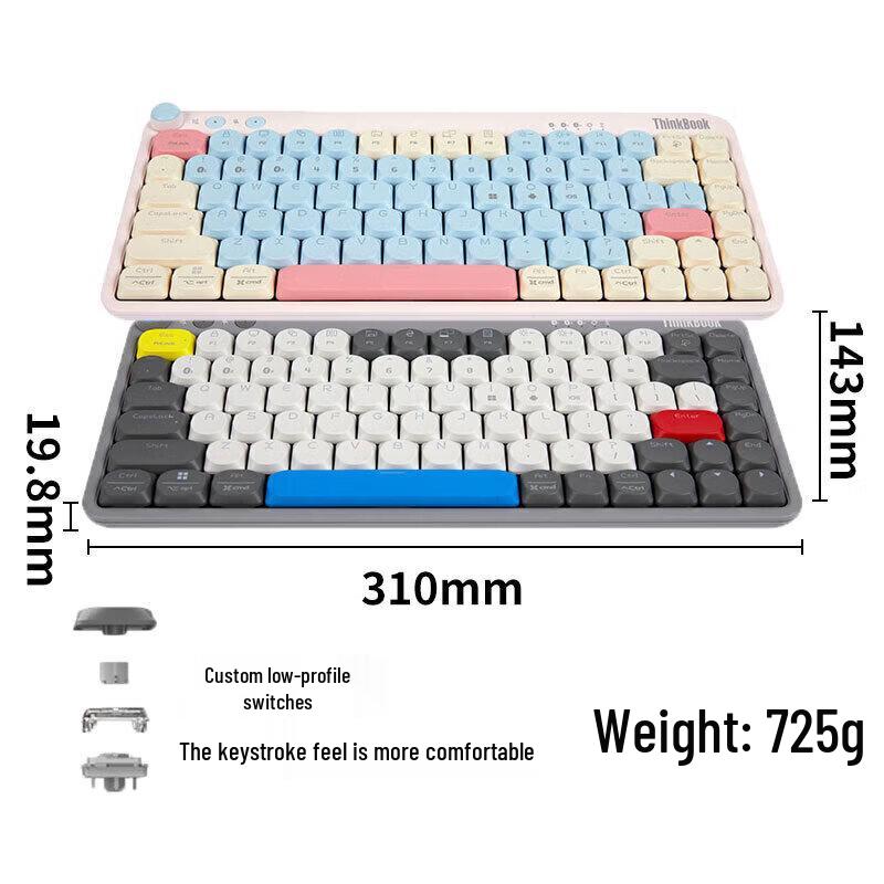 Lenovo ThinkBook KB Pro Tri-Mode Mechanical Keyboard