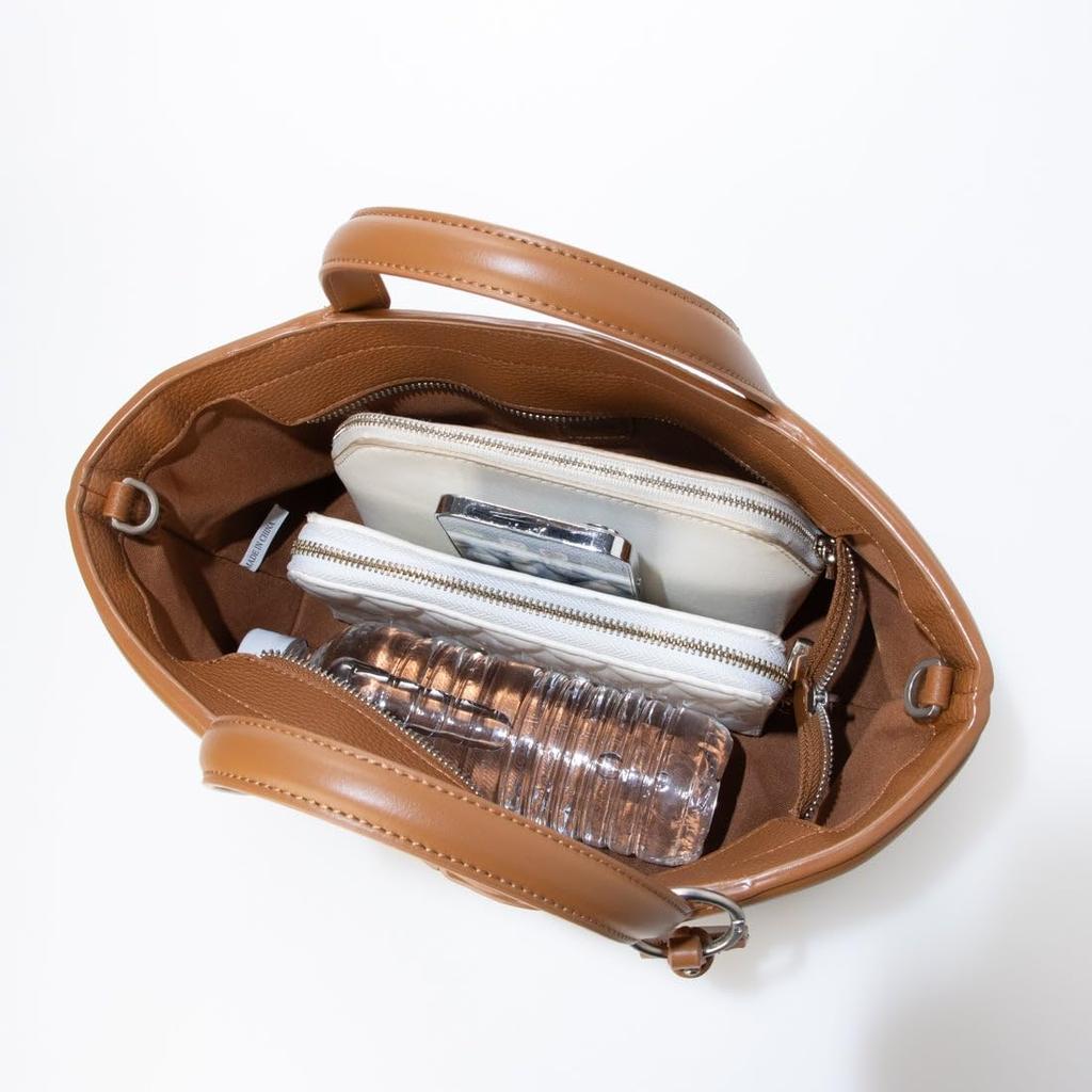 Handle Point 2-way Tote Bag