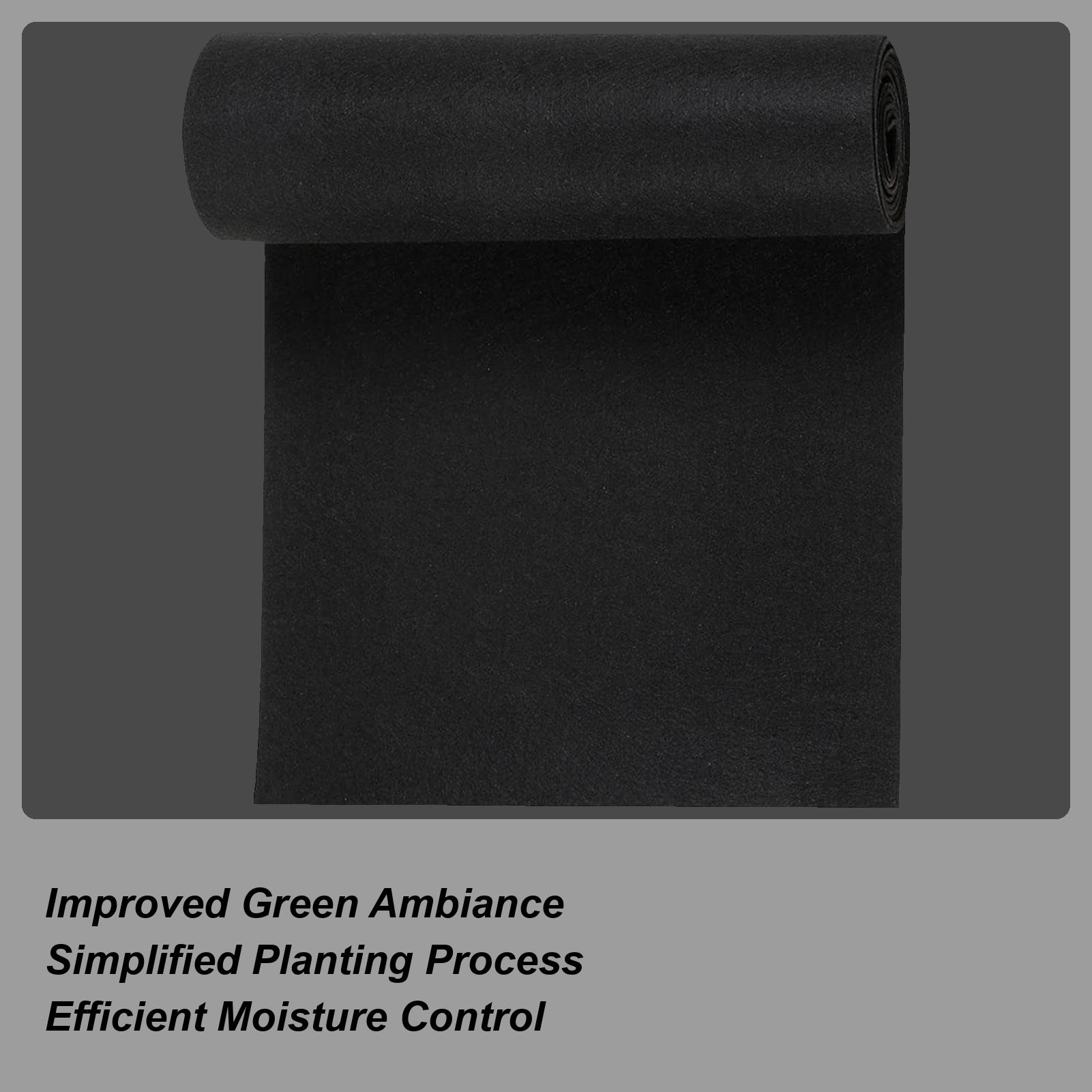 

Подкладка для кашпо нетканая растительная войлочная подкладка рулон влагоудерживающая дышащая листы для кашпо замена для балконного забора патио China Mainland