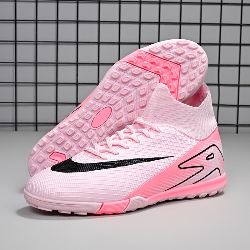 Youth Soccer Shoes Men Women Professional Training Outdoor Football Shoes Anti Slip Wear-resistant Trendy Football Boots for Man