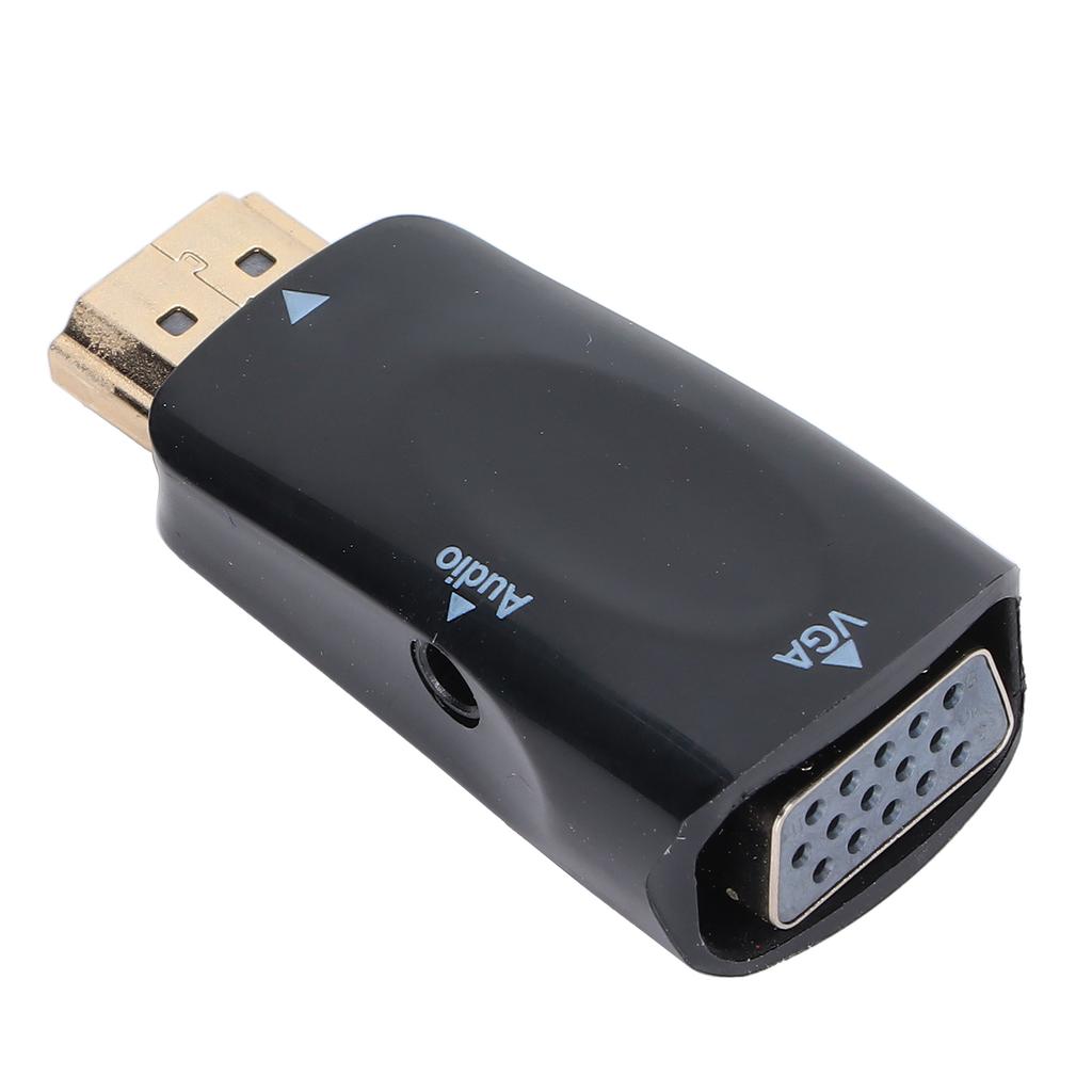 HighDefinition Multimedia Interface to VGA Adapter Female to Male 1080P Converter With Audio Cable