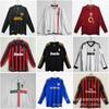 Klassisches Retro Langarm Real Madrid Arsenal England Portugal Nationalmannschaft AC Mailand Gemeinsames Fußballtrikot
