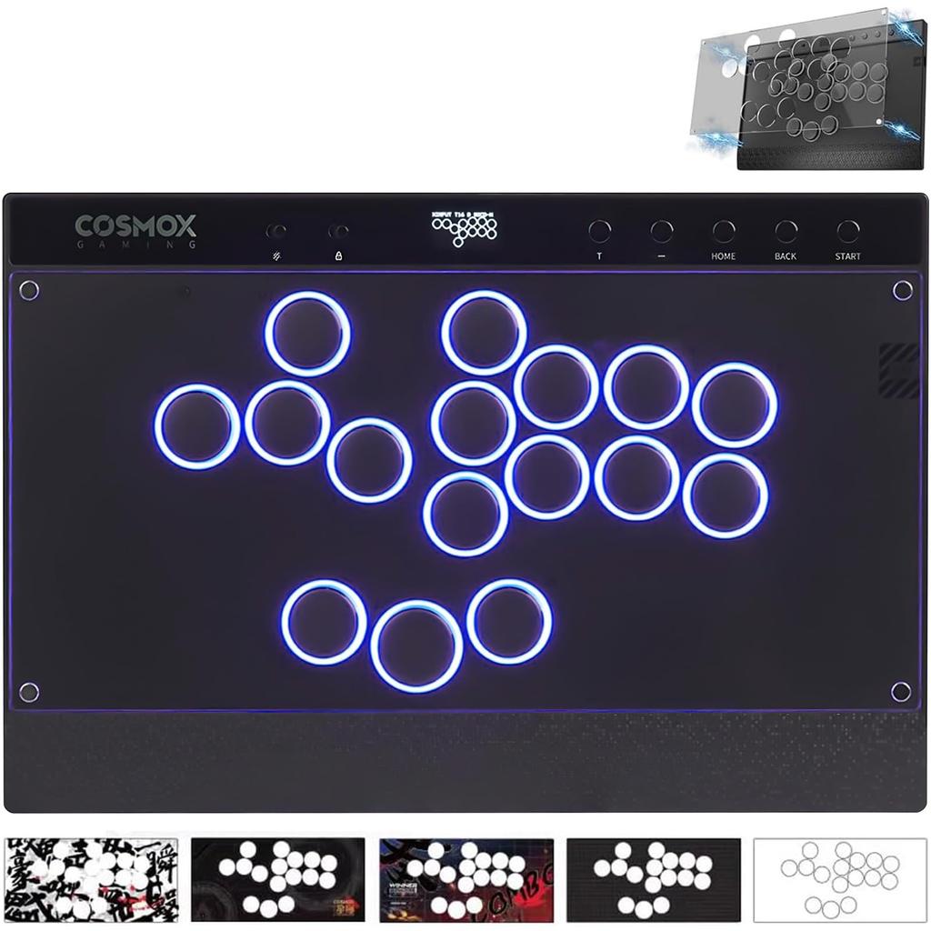 Haute42 Leverless Arcade C16 Flexibility and Magnetic Detachable EVO Tournament Compatible Light Lock Match Lock Compatible with and More Enhanced