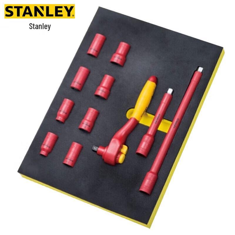 Stanley VDE Insulated Socket Wrench Set