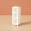 [J] 1Pcs 1:12 Dollhouse Miniature Bookshelf Bookcase Model Simulation Storage Cabinet Locker Ornament Furniture Decor Toy