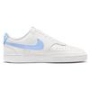 Nike Court Vision 1 Låg Bekväm Lågtoppad Skateboardskor Dam Vit Blå CD5434-115
