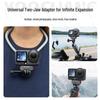 DJI Action 6 Nano 5 Pro Magnetic Quick Release Mount - Shockproof Aluminum Alloy Sports Camera Accessory