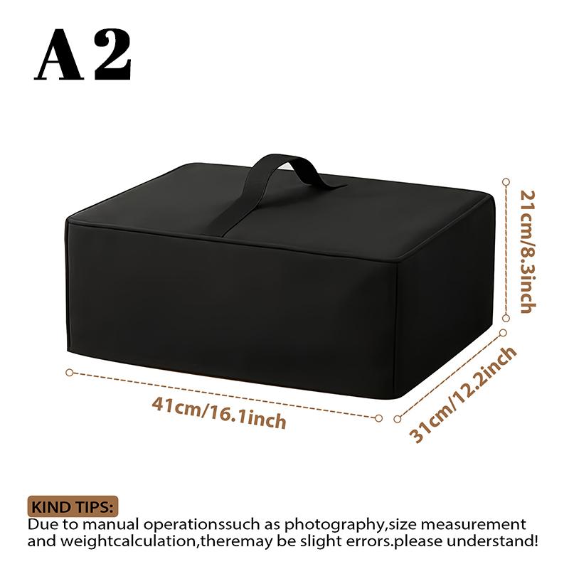 Reinforced Handle Printer Dust Cover Oxford Waterproof Open Bottom Protective Sleeve With Drawstring Anti-Static Printer Case