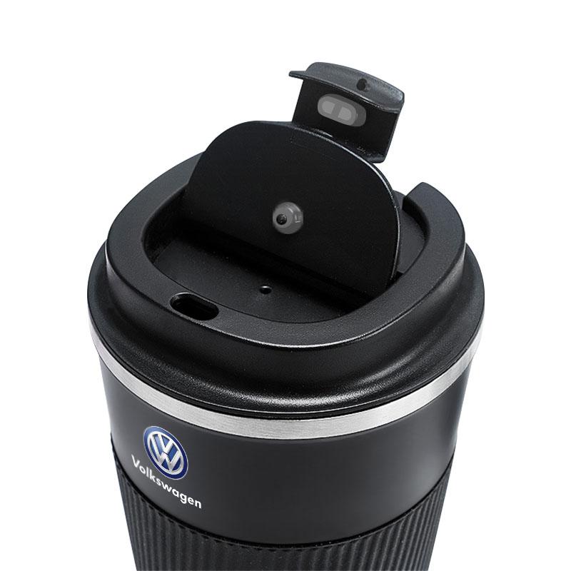 1 Stück Auto Vakuumflaschen Kaffeetasse Reise Tragbare Isolierflaschen Für Volkswagen Santana GTI Rline Polo Golf Passat B5 B6 Touran Magotan Scirocco