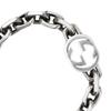 Gucci Verriegelndes doppeltes G mattes 925er Silberarmband Herrenarmband 627068-J8400-0728