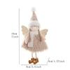 New Christmas plush angel girl pendant children's cute doll Christmas tree decoration pendant small pendant