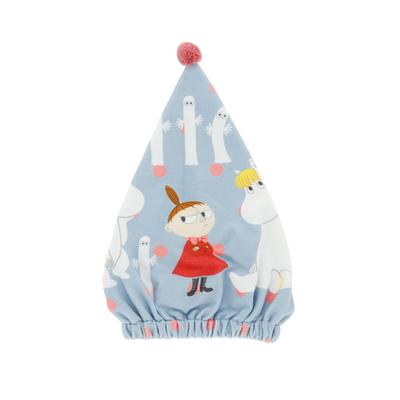 Marushin Moomin Towel Cap for Hair Drying for Girls and Character 1505013200 Kids, Swimming, Towel, Absorbent, Quick-Drying, Boys, Design, Swimming,