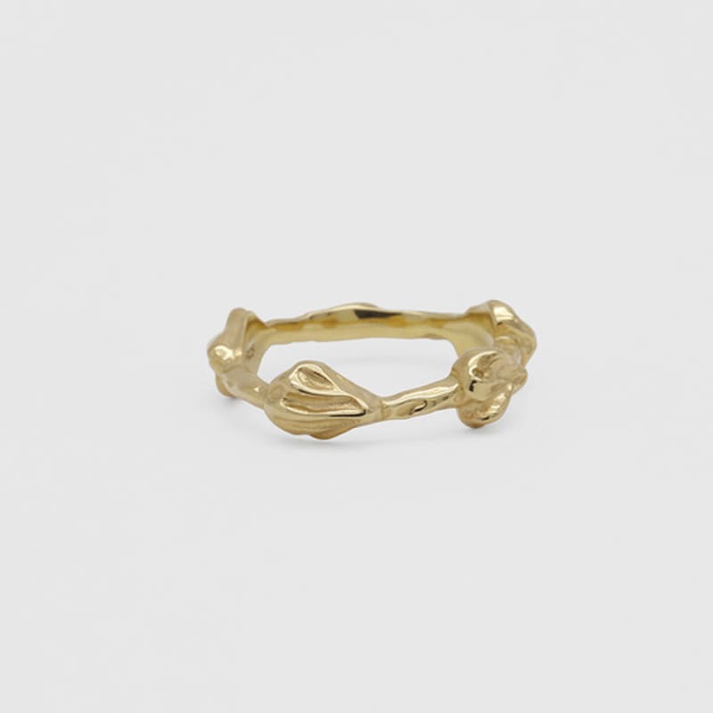 BOLDIERE Blütenknospenring_ R23[Gold]