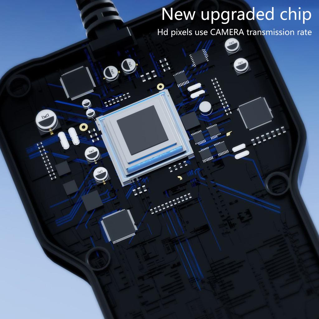 Easy Carry  Endoscope Camera 2.4 Inch Color Display High Resolution Camera for Detailed Inspections in Dark Confined Spa