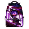 Fashion Novelty Cool Murder Drones Student Bookbag Notebook Backpacks 3D Print Oxford Waterproof Boys/Girls Travel Backpacks