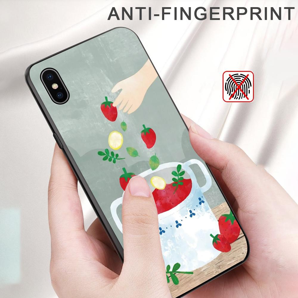 Painted Pattern Phone Case Shockproof Soft Silicone TPU Protective Phone Casing for Samsung Cover
