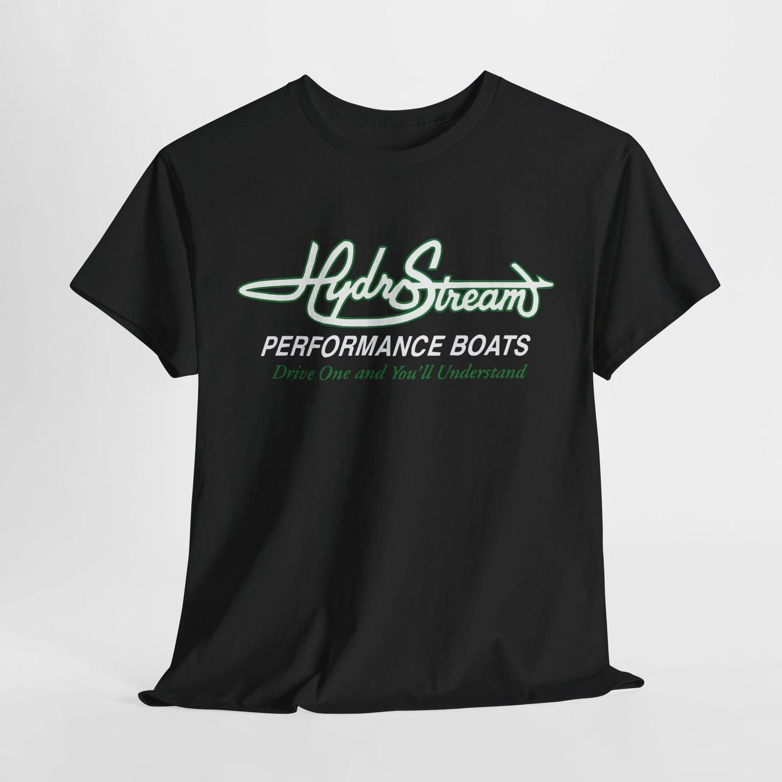 HydroStream Boats T-shirt | Funny Logo Tee S‑5XL USA Made 2XL