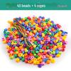 40 beads + 4 strings (Bag)