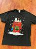 Snoopy Woodstock Christmas T Shirt Peanuts Fun Xmas
