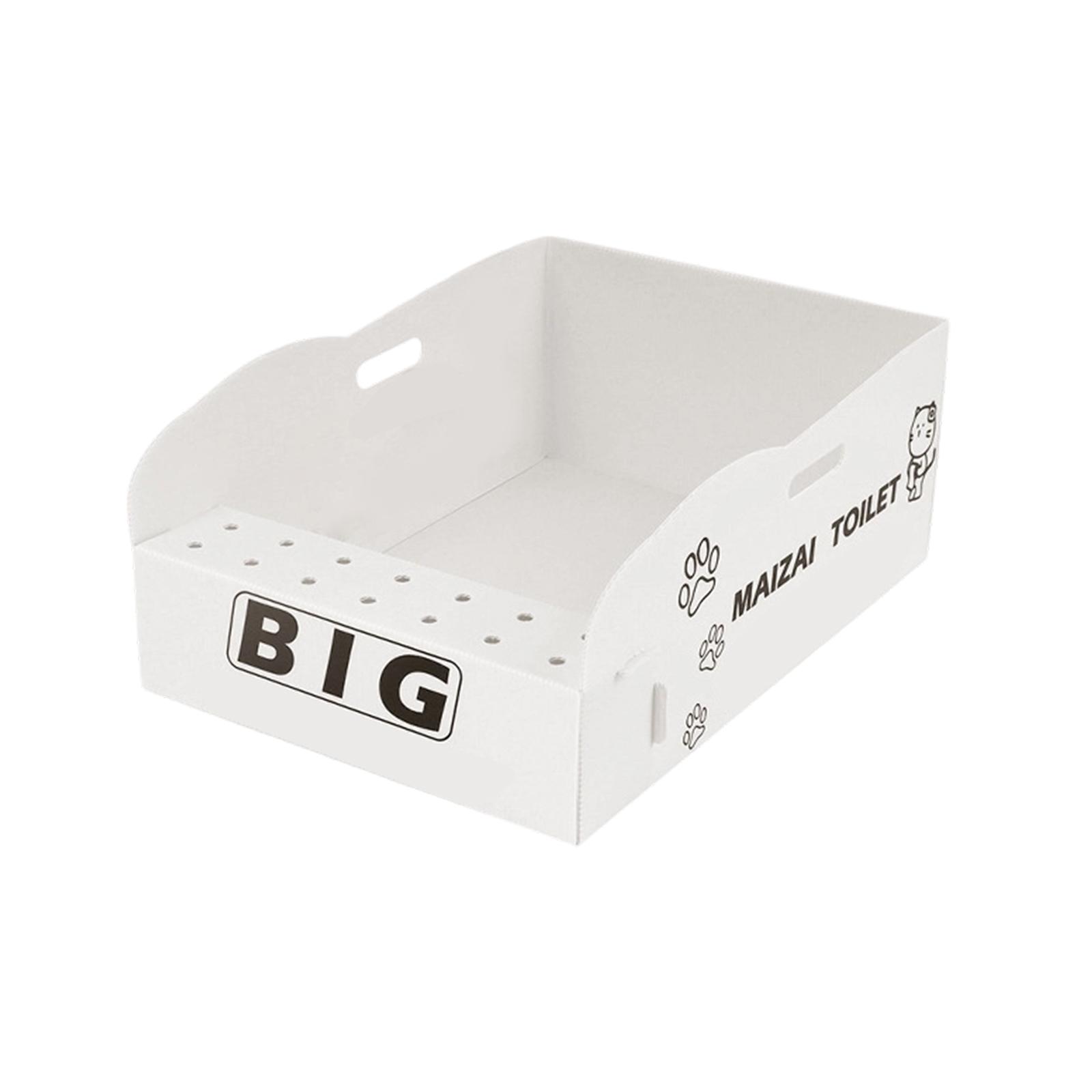 

Лоток для кошек, Портативный дорожный лоток для кошек, Легко чистить, Непротекаемая конструкция, Идеально подходит для развлечений в помещении и на открытом воздухе One Size