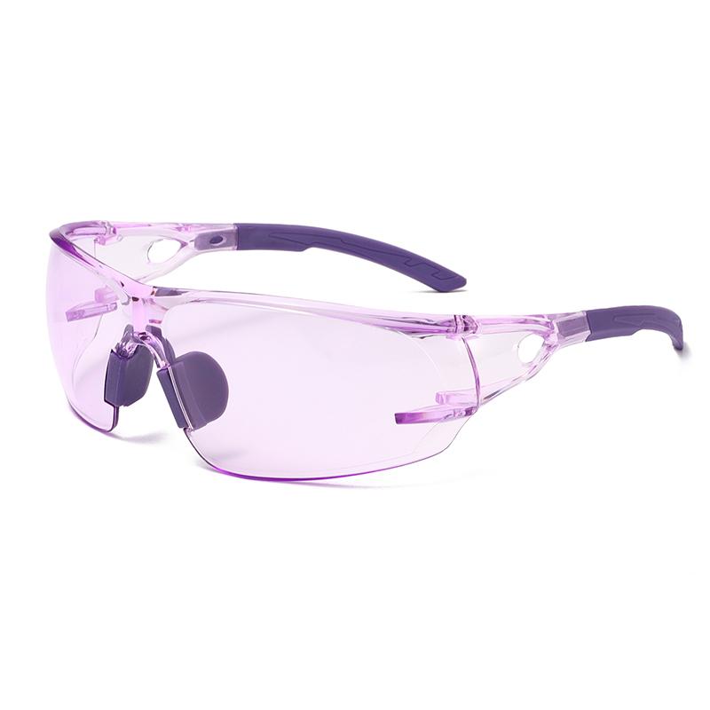 Transparente bunte Schutzbrille, Unisex Anti-Beschlag Arbeitsbrille, Geeignet für Bauwesen, Labor, Radfahren und Outdoor-Sportarten
