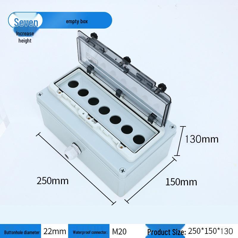 Waterproof Outdoor Emergency Stop & Control Box with Self-Reset Function