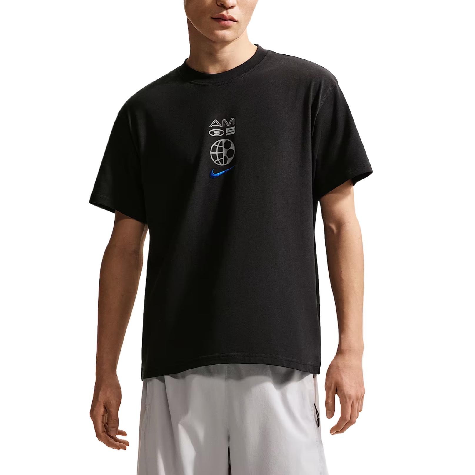 

Nike Solid Color Short Sleeve Pullover T-Shirt Men tops IH1356-011 2XL