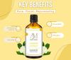 Aadi Mool Jasmine Essential Oil | Pure & Natural Jasmine Oil for Aromatherapy, Skin & Hair Care | Floral Essential Oil for Diffuser, Massage, Bat