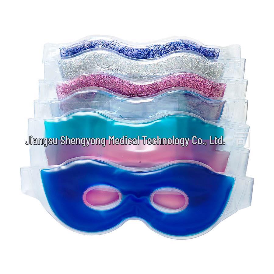 Multifunctional PVC Gel Eye Mask: Cold/Hot Compress, Soothing Sleep Aid, Post-Surgery Relief
