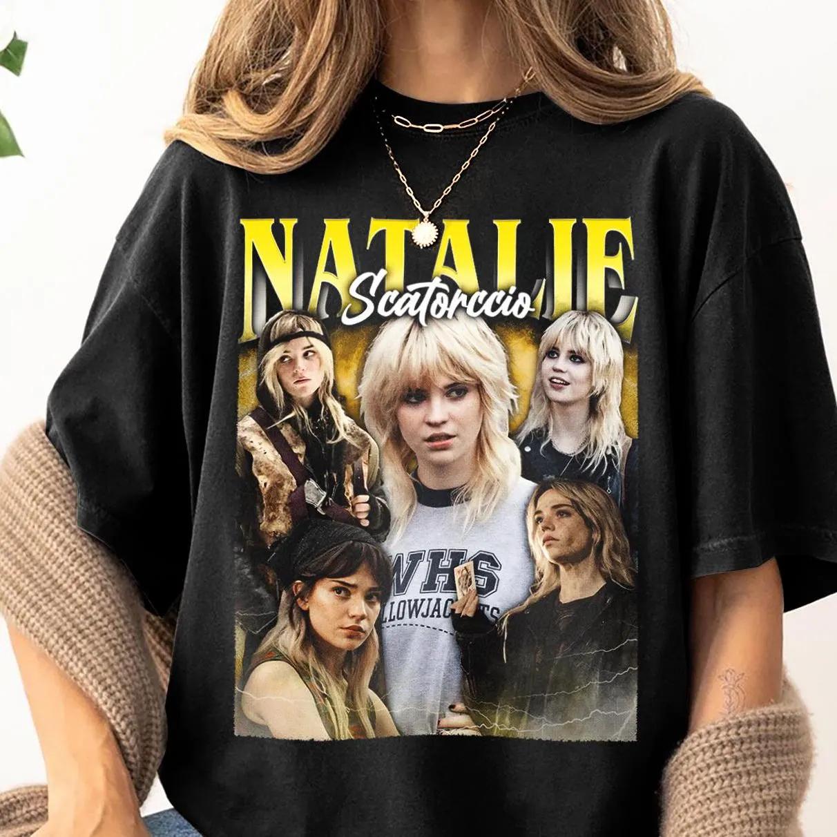 

Natalie Scatorccio Wasp Team Retro Tshirt TV Series Theme Tshirt Unisex Gift Casual and Fashionable Shortsleeved Shirt S