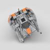 Buildmoc Space Wars T-47 Snow Airspeeder Fighters MOC Set Building Blocks Kits Toys for Children Kids Gifts Toy 453PCS Bricks