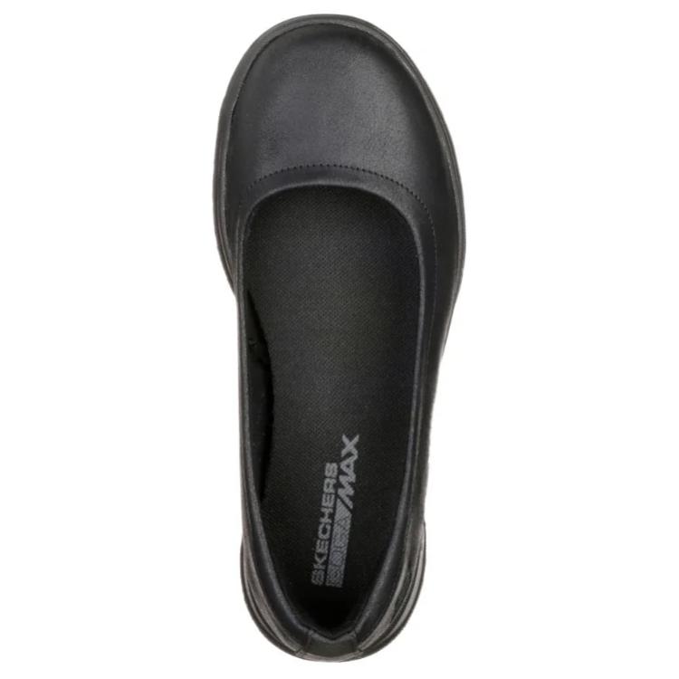 Skechers Go Walk Lite Gem Comfortable Lightweight Casual Shoes Women Shoes Black 15395-BBK